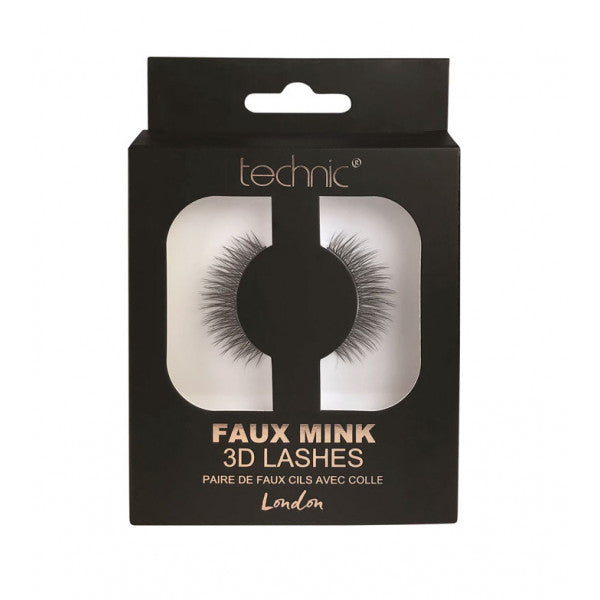 Pestañas Postizas Faux Mink 3d - Technic Cosmetics : London - 1