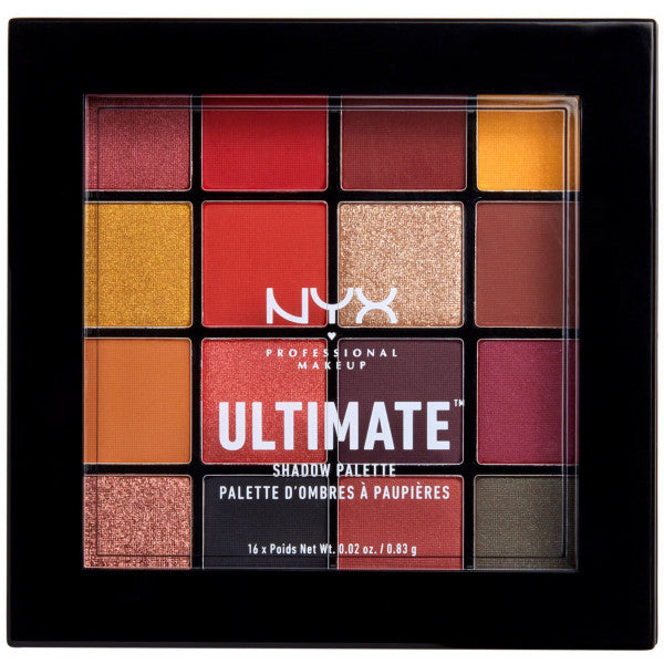 Ultimate Eyeshadow Palette Phoenix Paleta de Sombras - Professional Makeup - Nyx - 1