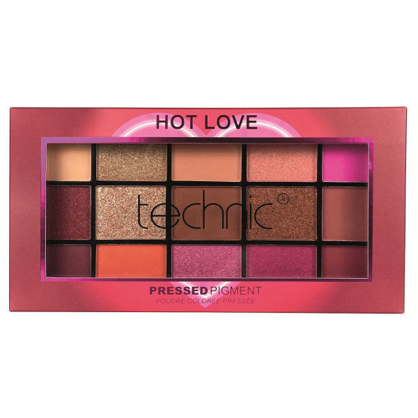 Hot Love Paleta de Pigmentos Prensados - Technic - Technic Cosmetics - 3