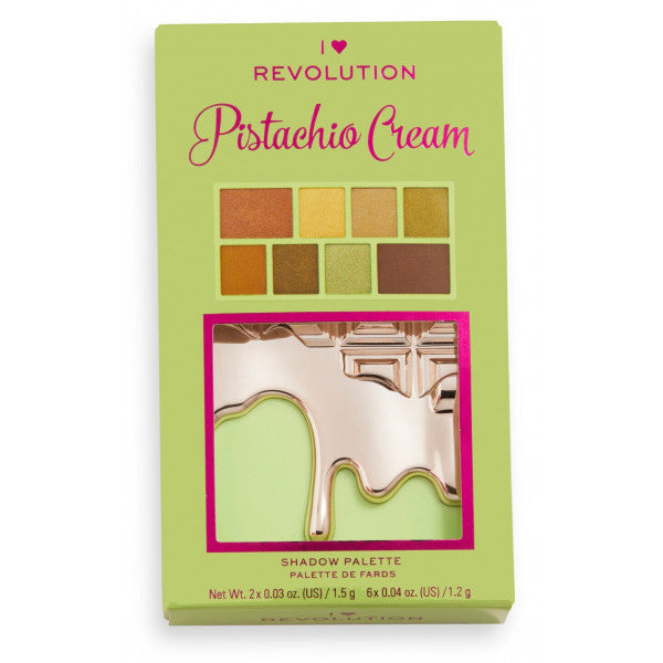 Paleta de Sombras Mini Cream Chocolate - I Heart Revolution : Pistacho - 4