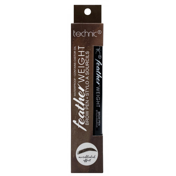 Featherweight Lápiz Cejas - Technic Cosmetics: Warm Brown - 2