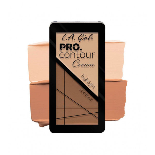 Duo Contorno E Iluminador en Crema Pro Contour - L.A. Girl: Fair - 2