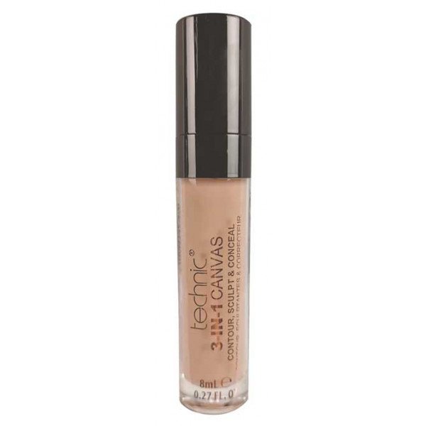 Corrector Líquido 3-in-1 Canvas - Technic Cosmetics : Beige - 1