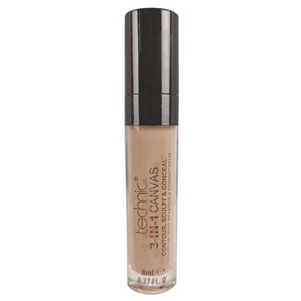 Corrector Líquido 3-in-1 Canvas - Technic Cosmetics : Honey - 1