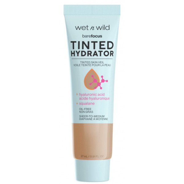 Base de Maquillaje Bare Focus Tinted Hydrator - Wet N Wild : Medium - 3