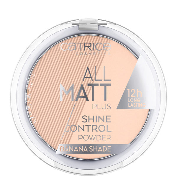 All Matt Plus Shine Control Powder - Catrice : 002 Banana Shade - 1