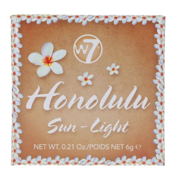 Honolulu Bronzing Powder Polvos Bronceadores - W7: Sun Light - 1