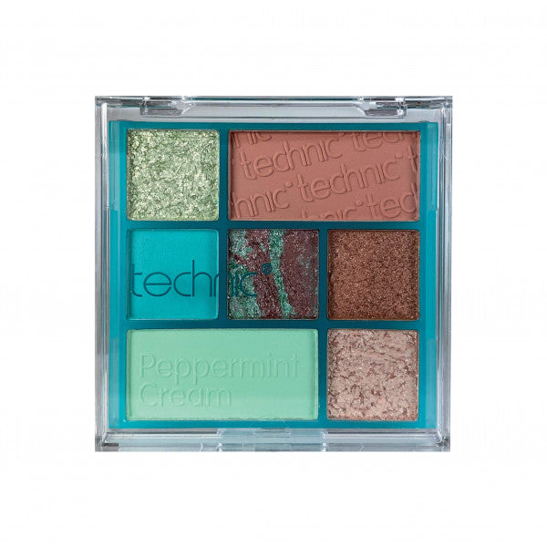 Paleta de Sombras con Pigmentos Prensados - Technic Cosmetics : PEPPERMINT CREAM - 1