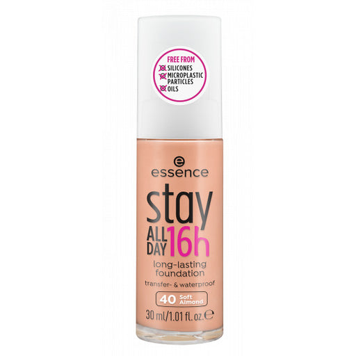 Base Stay All Day 16h Make-up - Essence: 40 Soft Almond - 1