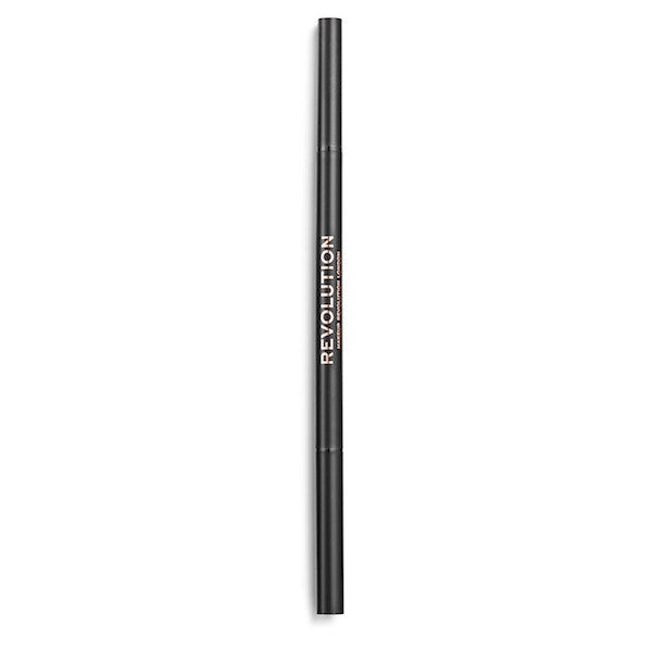 Precise Lápiz de Cejas - Make Up Revolution : Dark Brown - 1