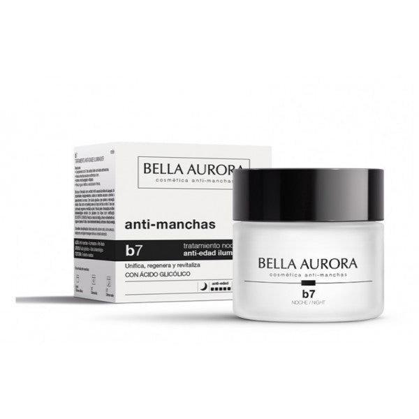 B7 Crema Antimanchas Regenador de Noche: 50 ml - Bella Aurora - 1