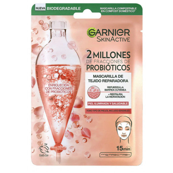 Mascarilla Facial de Tejido Reparadora - Garnier - 1