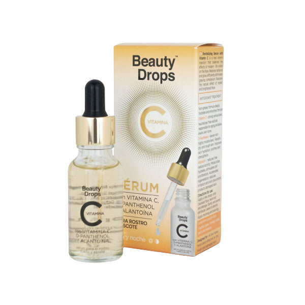 Sérum con Vitamina C, D-panthenol y Alantoína - Beauty Drops - 2