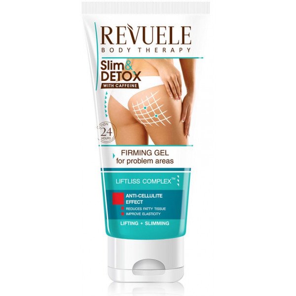 Slim&detox Gel Reafirmante Corporal Cafeína - Revuele - 1