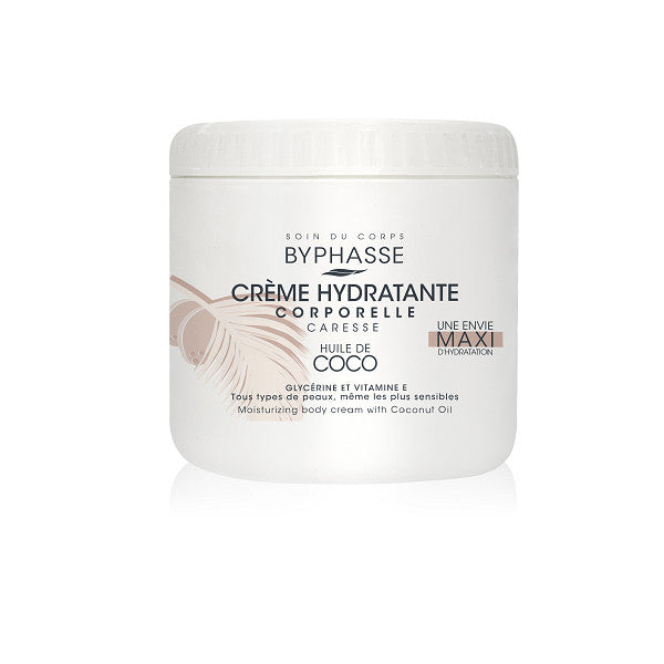 Crema Hidratante Corporal con Aceite de Coco: 500 ml - Byphasse - 1