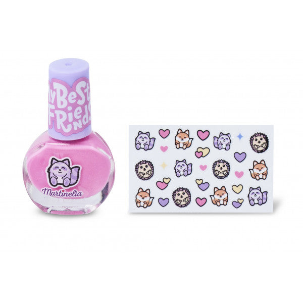 Set de Uñas My Friends Nail Polish & Stickers - Martinelia - 2