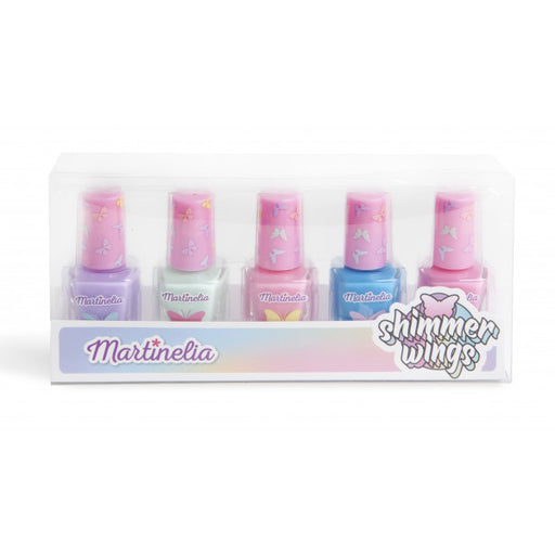 Set 5 Esmaltes de Uñas Shimmer Wings - Martinelia - 1