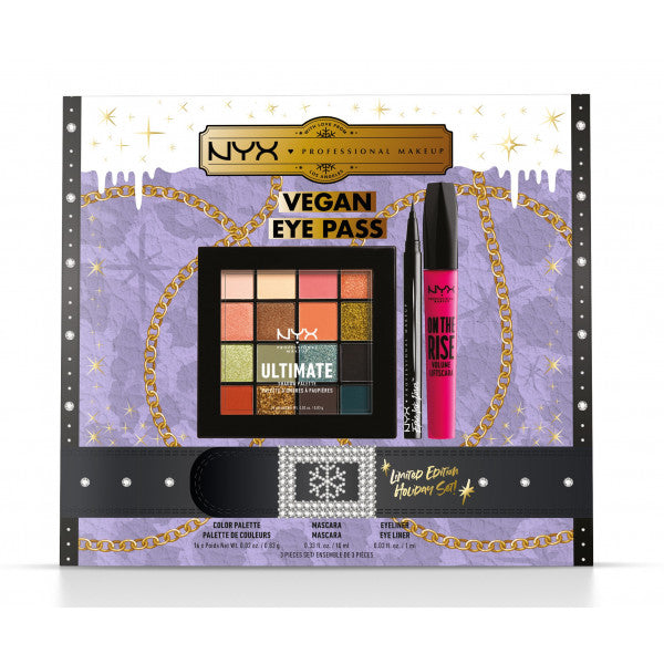 Vegan Eye Pass Edición Limitada Kit de Maquillaje de Ojos: Set 3 Artículos - Nyx - 2