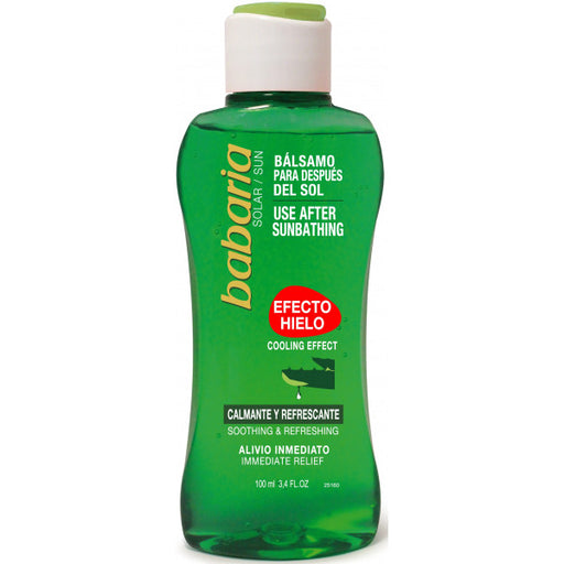 After Sun Efecto Hielo con Aloe Vera - Babaria: 100 ml - 1