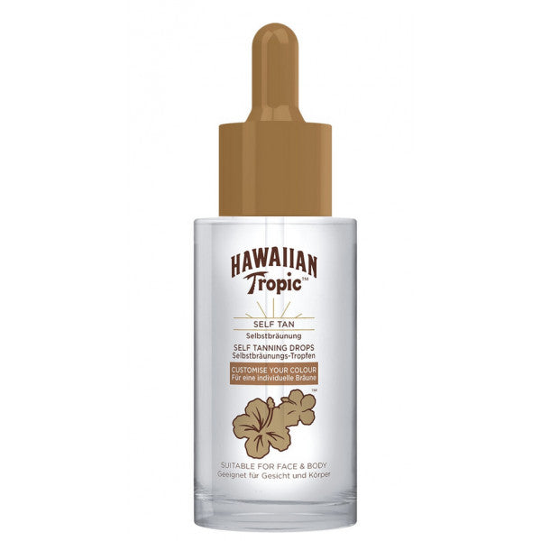 Gotas Autobronceadoras Facial y Corporal: 30ml - Hawaiian Tropic - 1