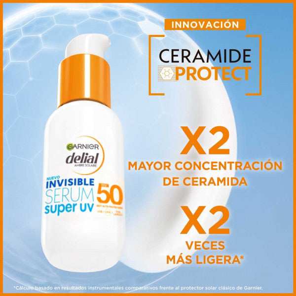 Serum Invisible Super Uv Spf50 Protector Diario Sensación Ligera - Delial - 1