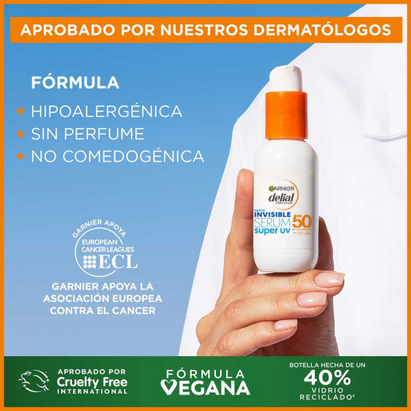 Serum Invisible Super Uv Spf50 Protector Diario Sensación Ligera - Delial - 2