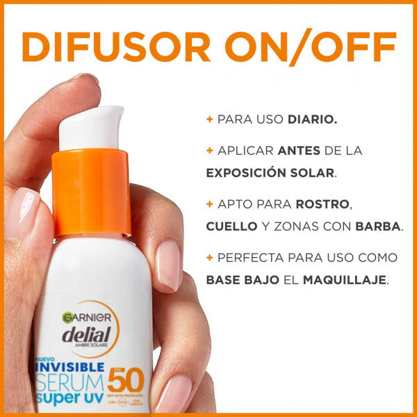 Serum Invisible Super Uv Spf50 Protector Diario Sensación Ligera - Delial - 7