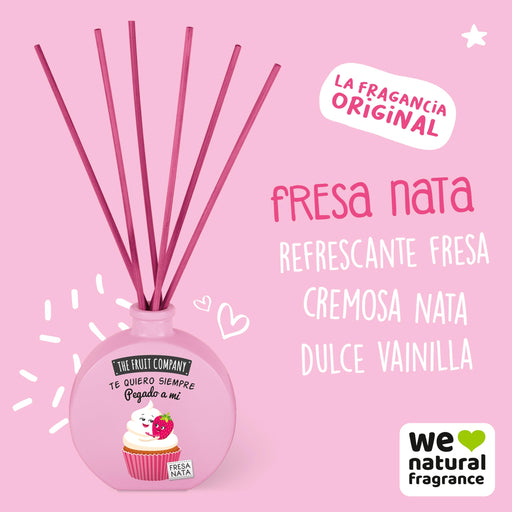 Ambientador Mikado 40 ml - Fresa y Nata - The Fruit Company - 2