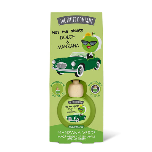 Ambientador para Coche Manzana Verde 6,5ml - The Fruit Company - 1