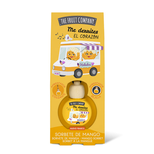 Ambientador Coche 6,5 ml - Sorbete Mango - The Fruit Company - 1