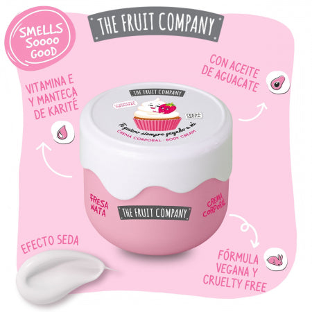 Crema Corporal Fresa y Nata - The Fruit Company - 2