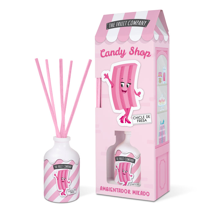 Ambientador Mikado Candy Edition 40ml - The Fruit Company: Chicle de Fresa - 1