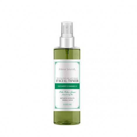 Tónico Facial Revitalizante y Antiedad - Pepino & Hammamelis - 150 ml - Alma Secret - 1