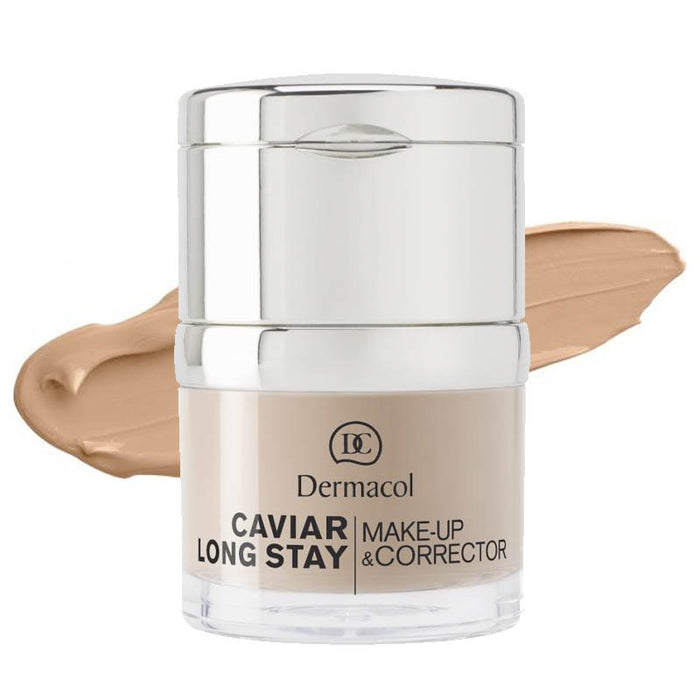 Maquillaje & Corrector - Caviar Long Stay - Dermacol : Base de maquillaje y corrector caviar - 04 - 1