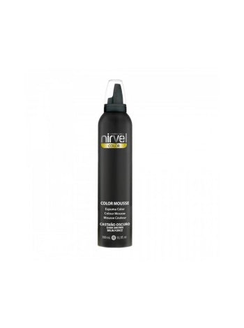 Espuma de Color Color Mousse Castaño Oscuro 300 ml - Nirvel - 1