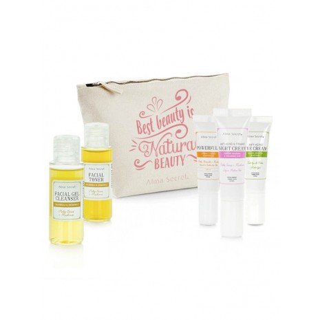 Set Mini Rutina Facial Completa Pieles Secas - Beauty Travel - Alma Secret - 1