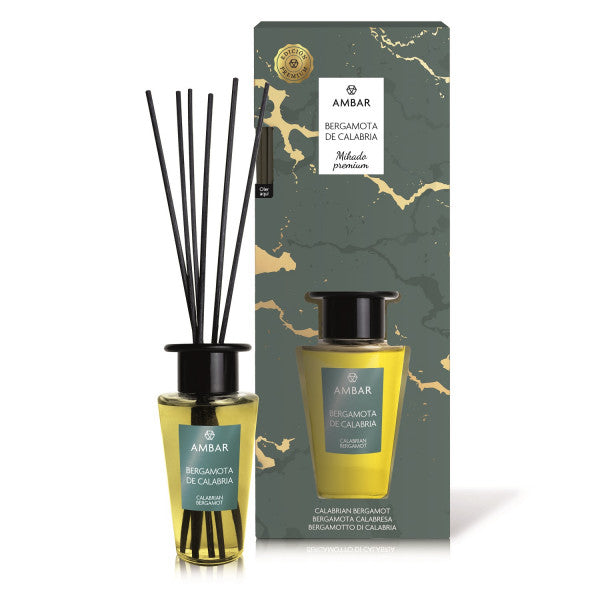 Ambientador Mikado Premium Bergamota: 85 ml - Ambar Perfums - 1