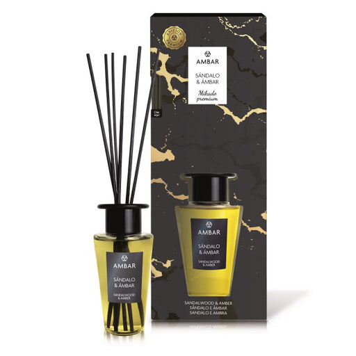 Ambientador Mikado Premium Sándalo: 85 ml - Ambar Perfums - 1