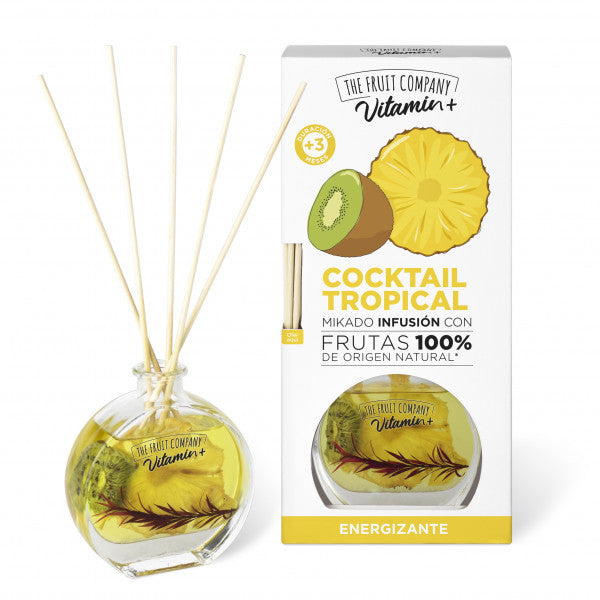 Ambientador Mikado Infusión Vitamin+ - The Fruit Company: Cocktail Tropical - 1