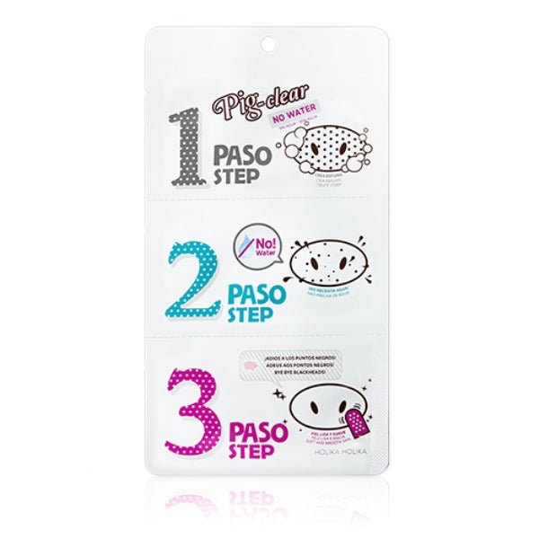 Kit Anti Espinillas 3 Pasos Pig Clear Blackhead - Holika Holika - 1