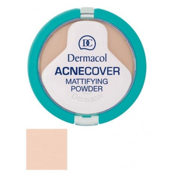 Polvo Matificante - Acnecover - Porcelain - Dermacol : Polvos matificantes acnecover - Porcelain - 1