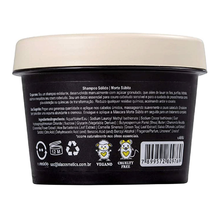 Champú Sólido Exfoliante Capilar - Morte Súbita 100g - Lola Cosmetics - 2