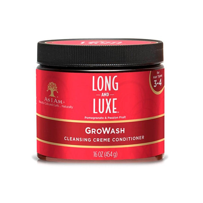 Acondicionador con Aclarado Long and Luxe Growash 454g - As I Am - 1