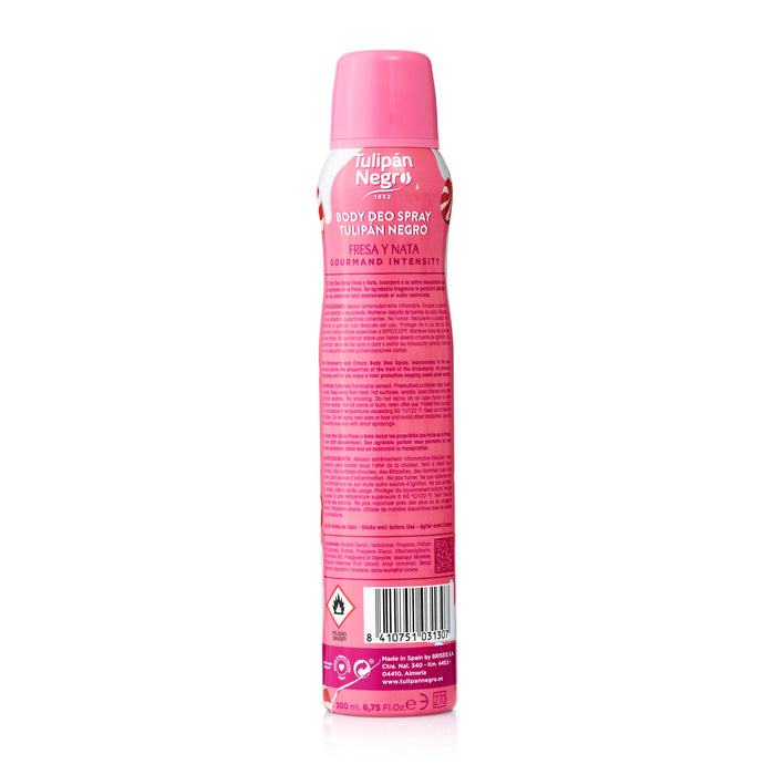 Desodorante en Spray Fresa y Nata 200ml - Tulipan Negro - 2