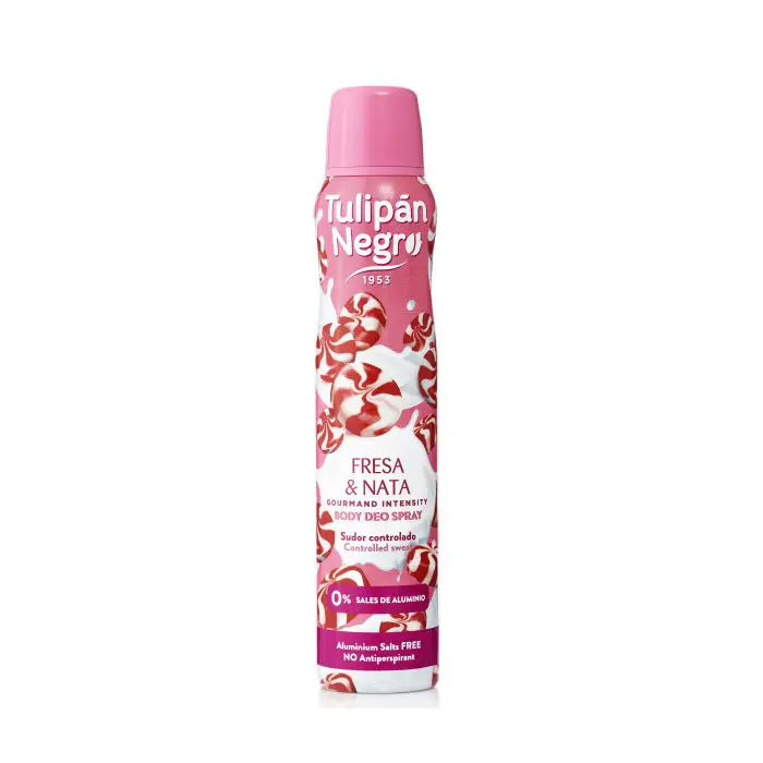 Desodorante en Spray Fresa y Nata 200ml - Tulipan Negro - 1