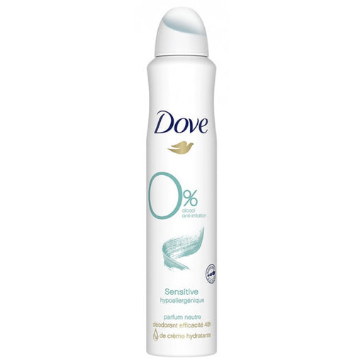 Desodorante en Spray 0% Aluminio Pieles Sensibles - Dove: 200 ml - 1