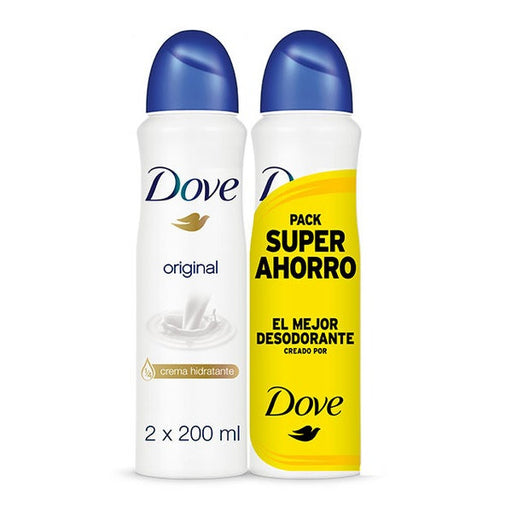 Original Women Desodorante Spray - Dove : 2 x 200ML - 1