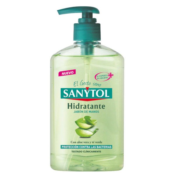 Jabón de Manos Antibacteriano Hidratante - Sanytol : 250ML - 1