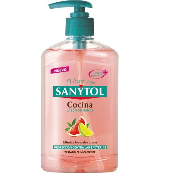 Jabón de Manos Antibacteriano Cocina - Sanytol - 1