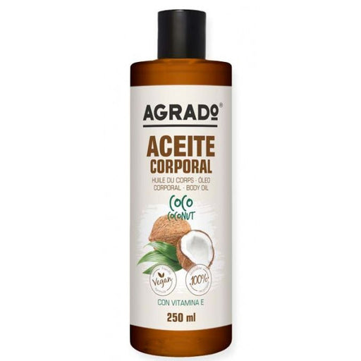 Aceite Corporal de Coco: 250 ml - Agrado - 1